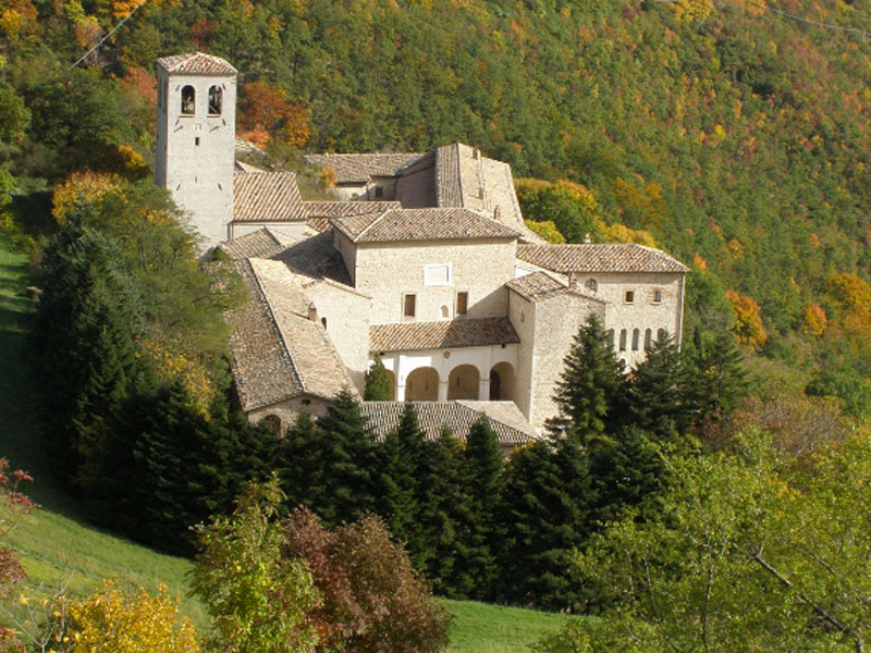 The Monastery seen from above