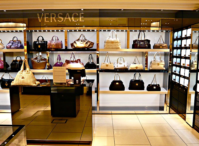 store bags gianni versace mito