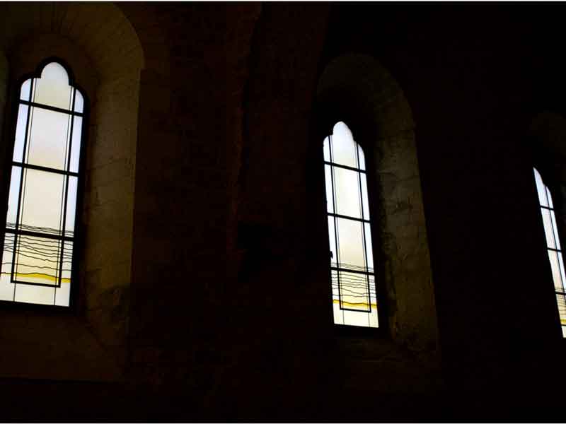 Monastery, windows