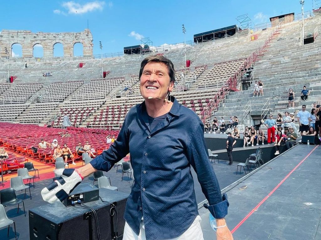 Gianni Morandi - Gianni Morandi all'Arena di Verona