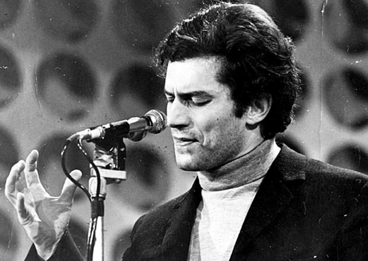 Luigi Tenco at the Sanremo Festival in 1967