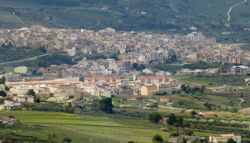Free house in Sambuca di Sicilia - panorama of Sambuca di Sicilia