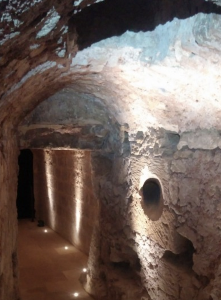 detail of underground Otranto