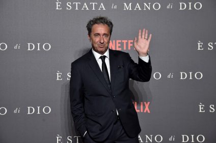 Oscar 2022 - Paolo Sorrentino alla prima del film "È stata la mano di Dio"