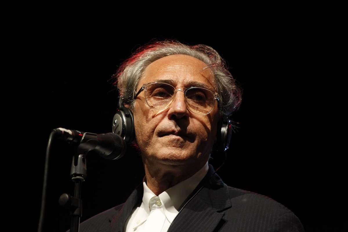 Franco Battiato 在 Gaber 2010 音樂節上的音樂會