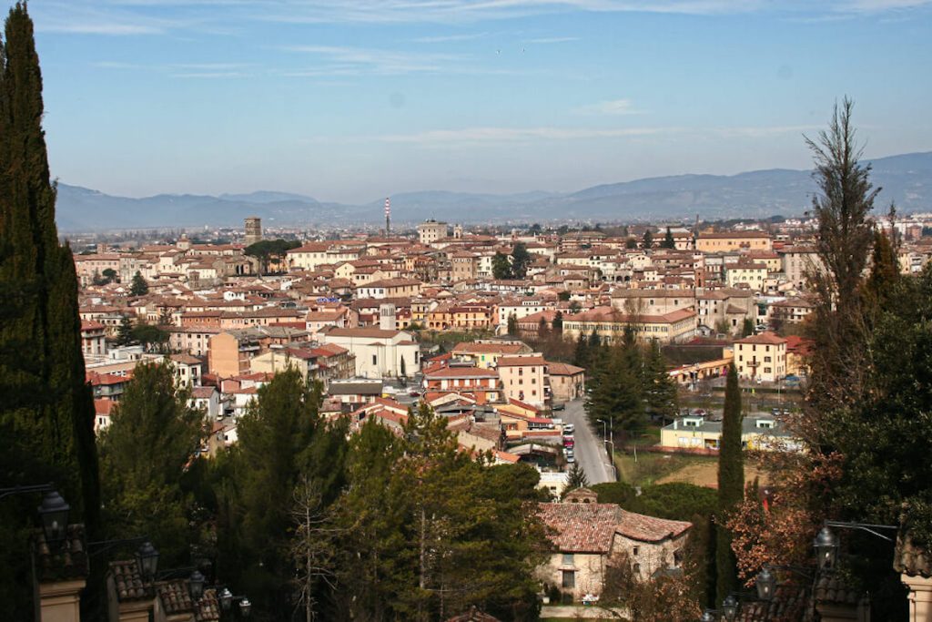 Nabel von Italien - Panorama von Rieti