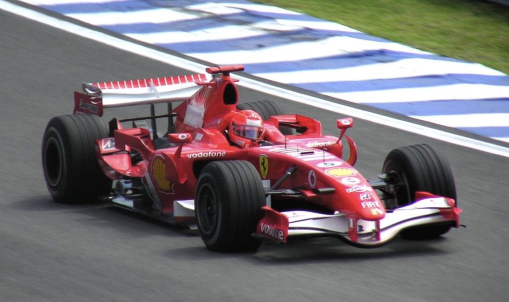 Ferrari in pista 