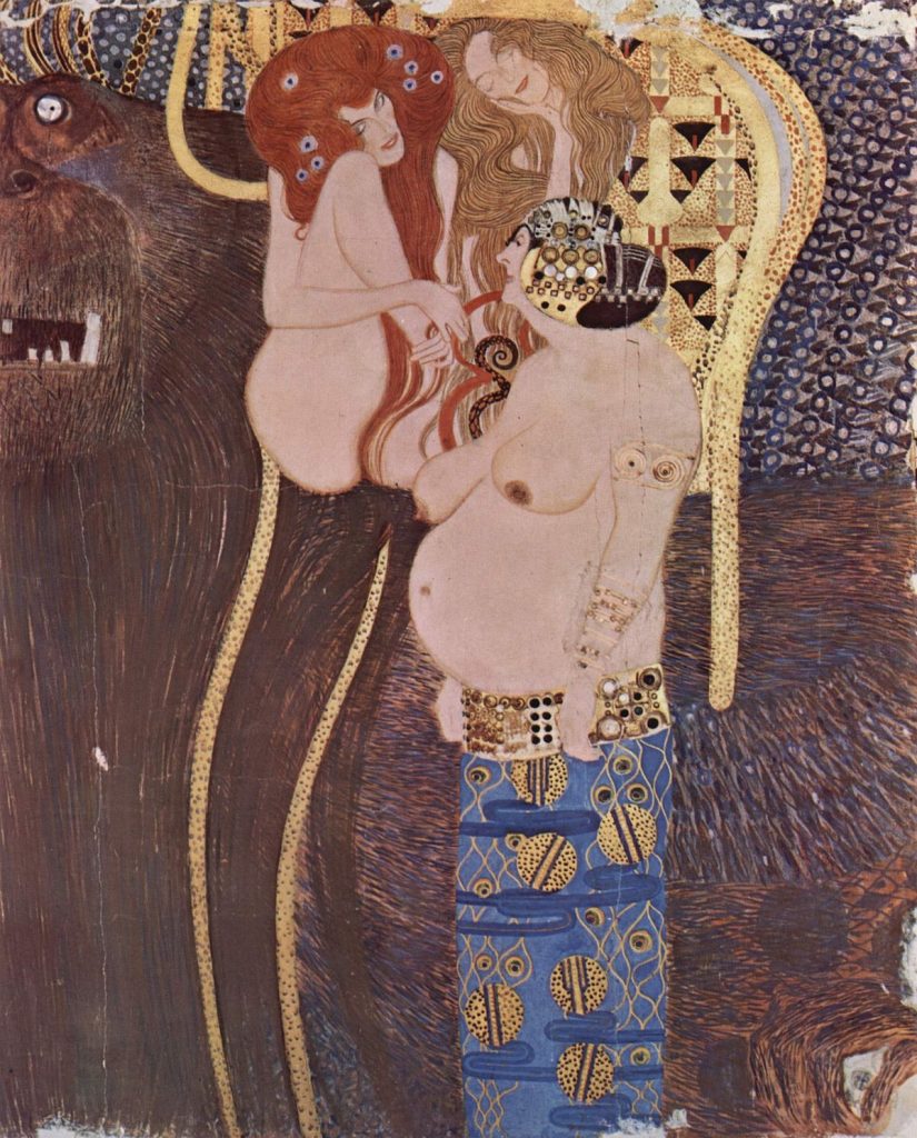 Klimt. L’uomo, l’artista, il suo mondo - Particolare del Fregio di Beethoven