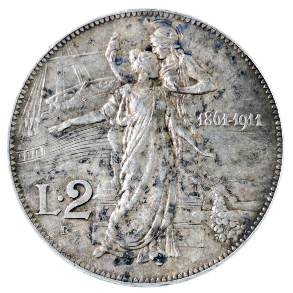2 Lire 1911 in Numismatica
