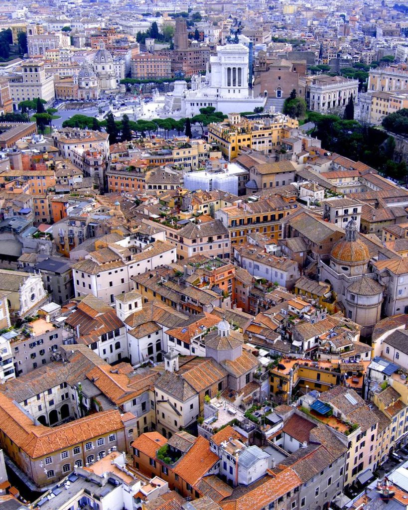 Rome city by day