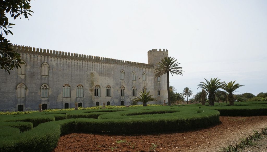 Castello di Donnafugata, vista del parco