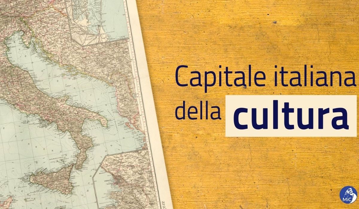 Логотип культурной столицы Италии 2025