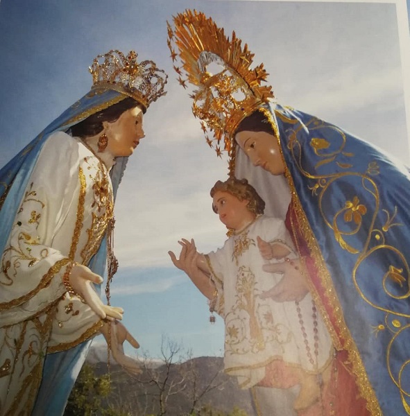 Bacio Delle Madonne Incontro Delle Due Madonne
