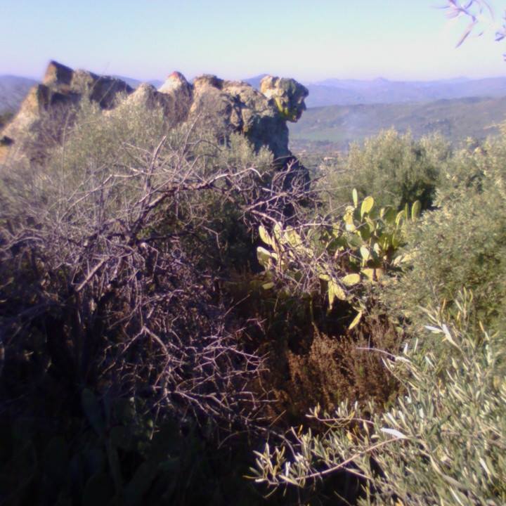 “西梅托的守护者”，一块俯瞰西梅托山谷的人脸岩石