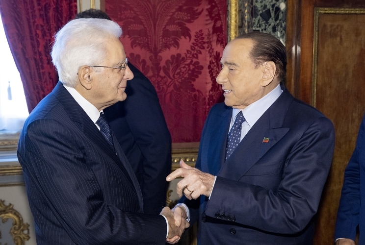 Berlusconi y Mattarella