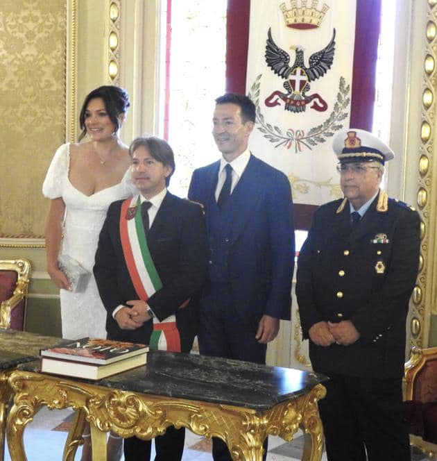Alena Seredova et Alessandro Nasi se marient à Noto