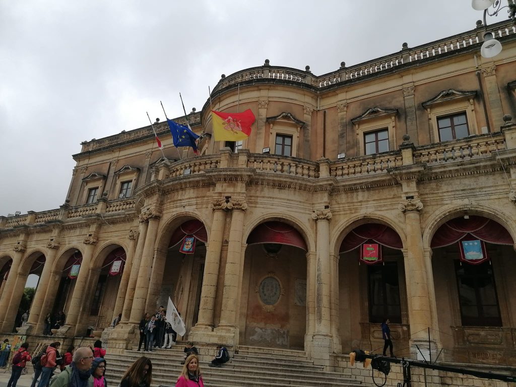 Palazzo Ducezio seat of the municipality of Noto
