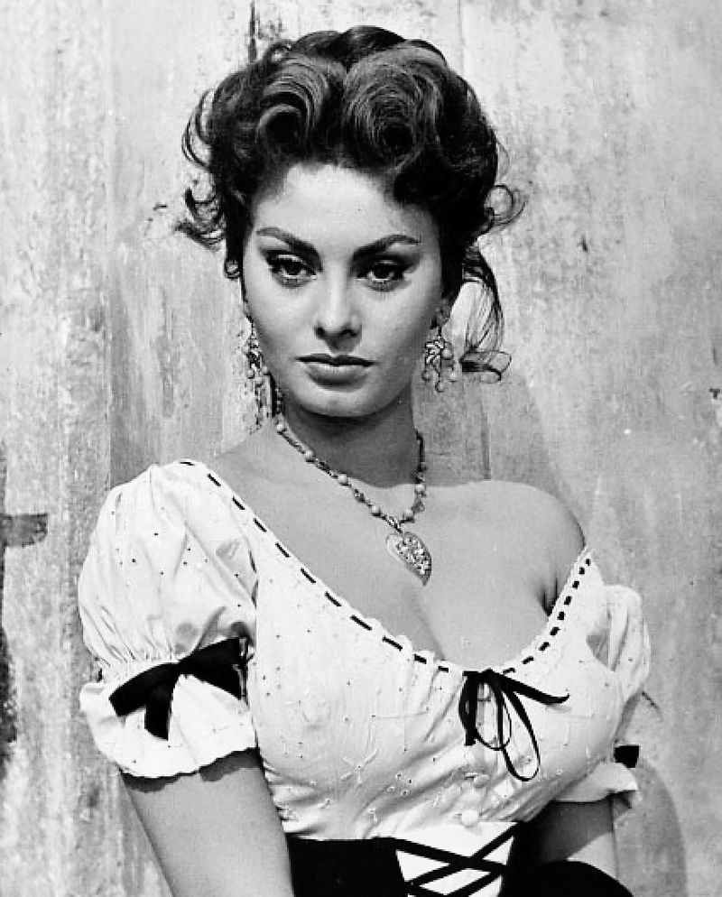Sophia Loren Wandbilder – junge Sophia