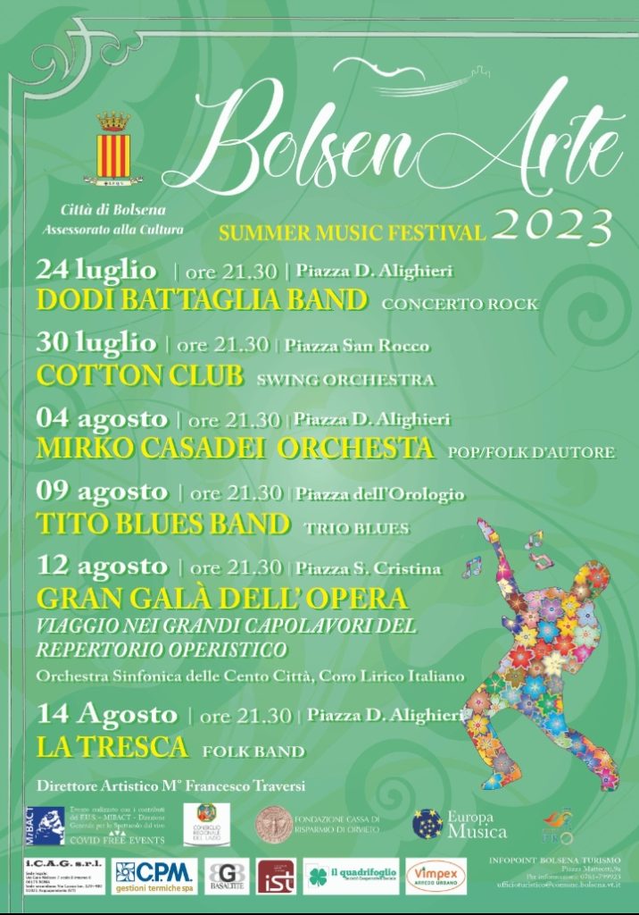 Plakat Bolsena Art Summer Festival
