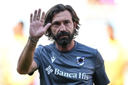 Captain Fabio Lucioni (US Lecce) raises the cup to the sky for the