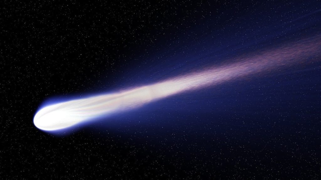 Cometa del Diavolo sulla terra