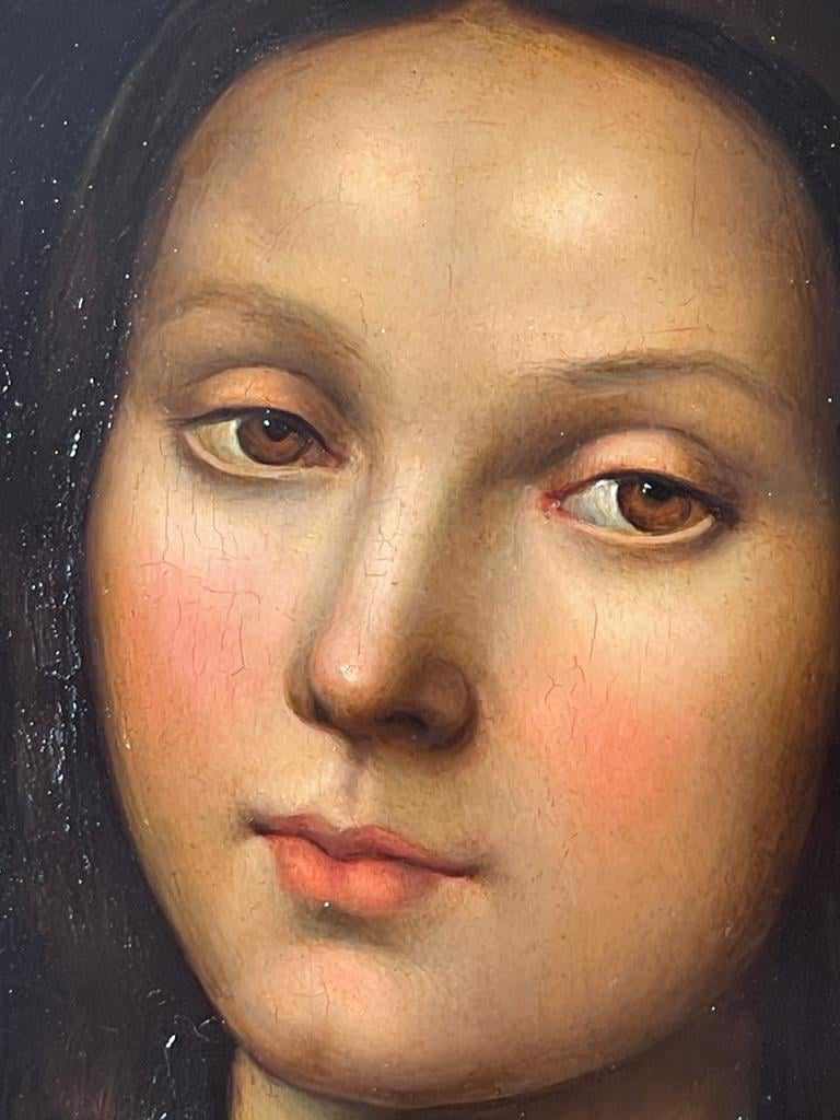 Annalisa Di Maria, close-up face of the work