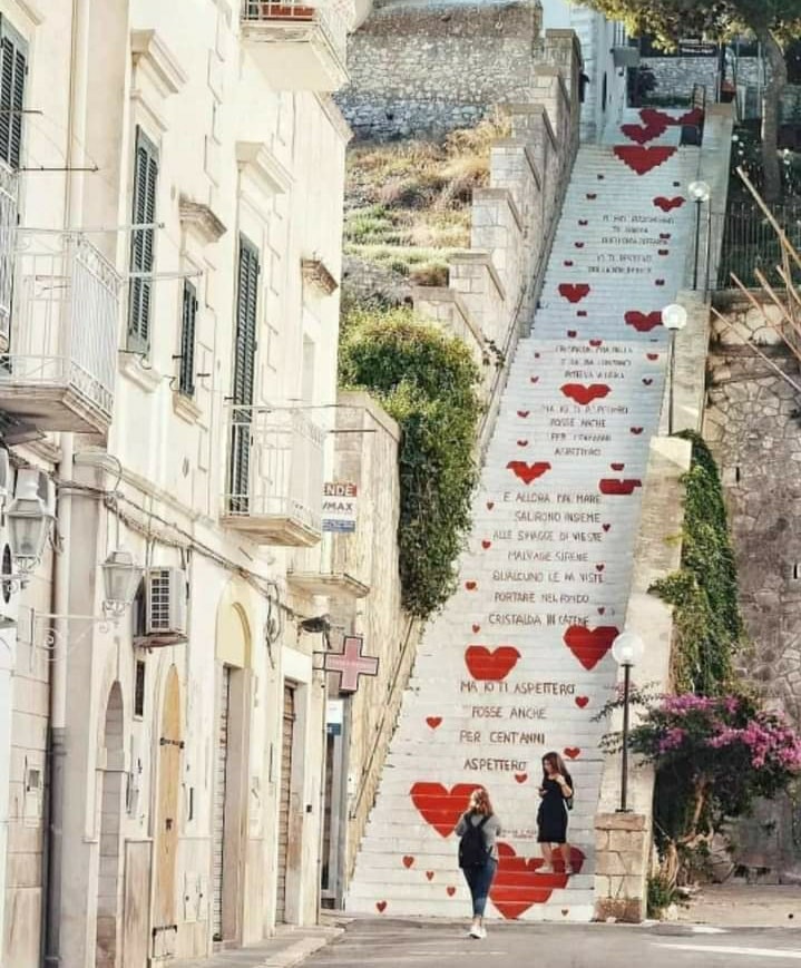 La scalinata dell'amore