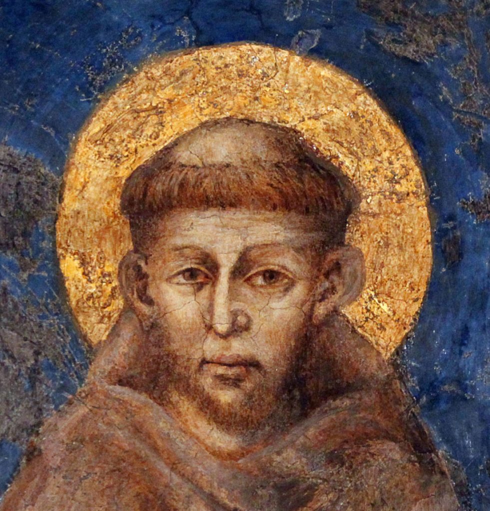 Alleged portrait of St. Francis,cimabue,Basilica of Assisi