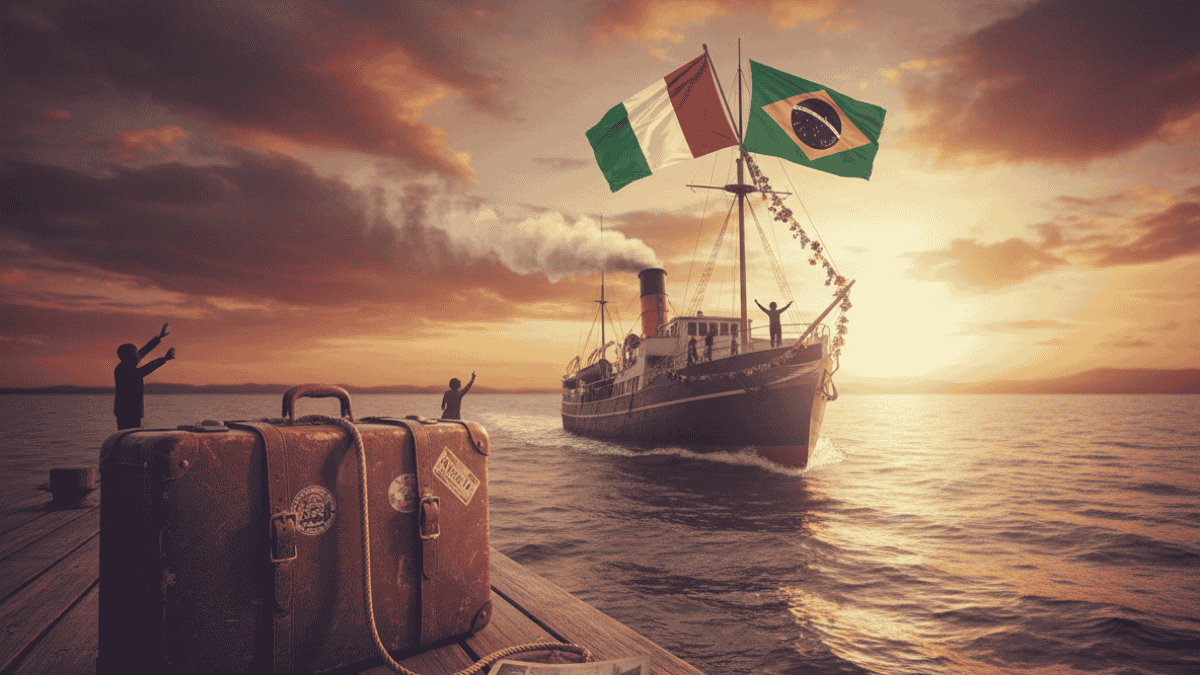 Italian muutto Brasiliaan