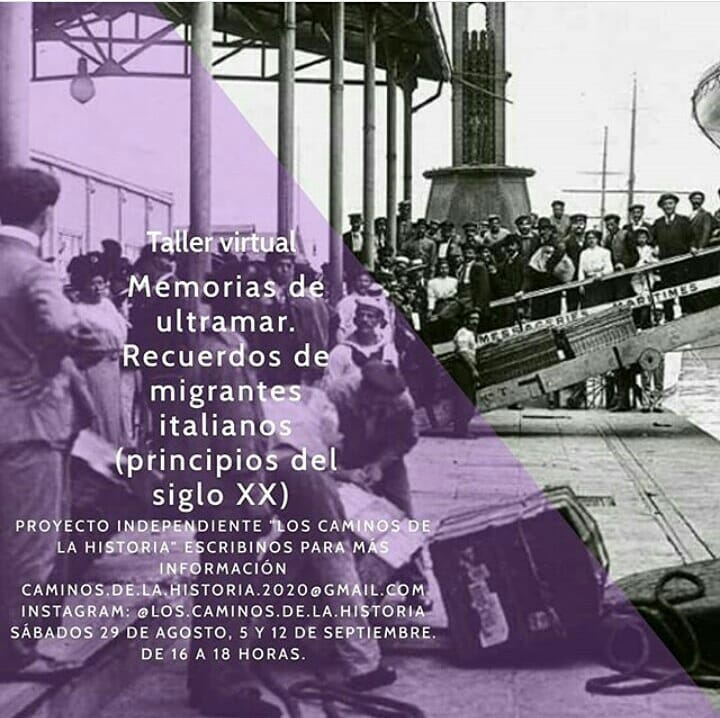 Memorias de ultramar - Publicidad de evento