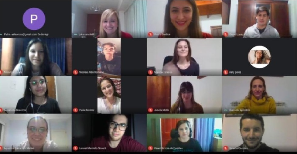 Estudiar italiano - Grupo de becados