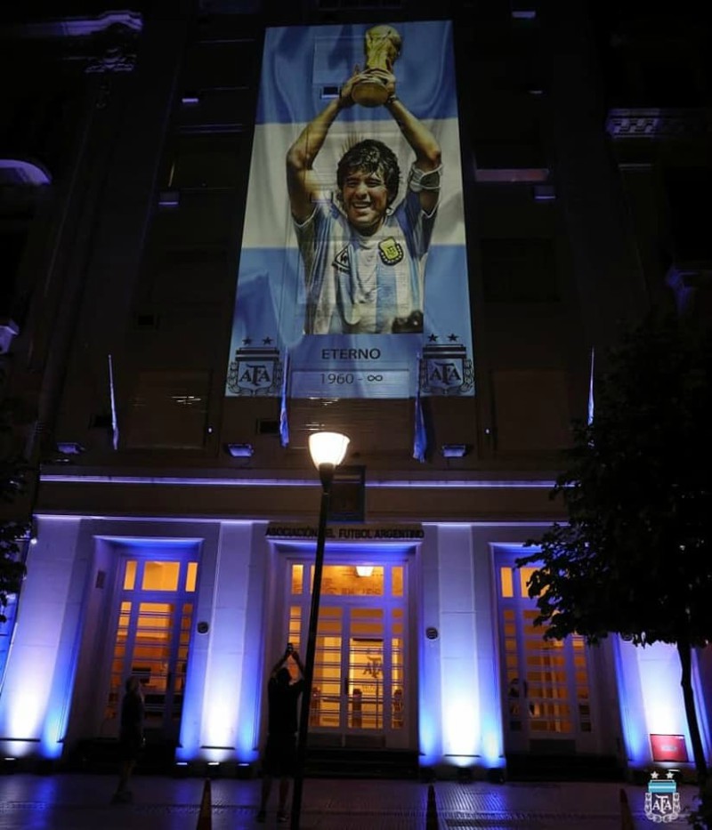Maradona - Homenaje de AFA