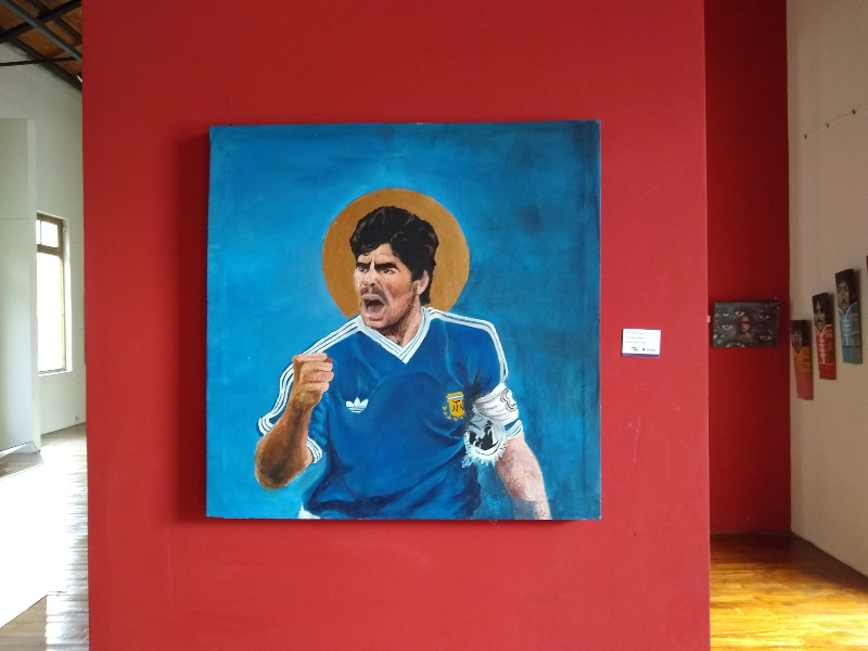 Artistas Platenses - Maradona