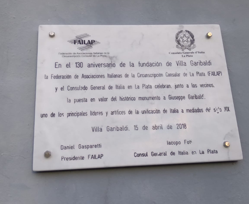 Failap 130 Aniversario De La Fundacion De Villa Garibaldi