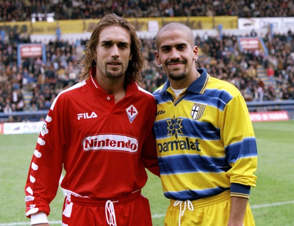 Verón - Verón y Batistuta