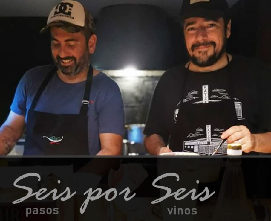 Diego Esteves Y Diego Carrasco Quintana En La Vi Semana De La Cocina Italiana En El Mundo
