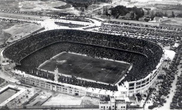 Stadi di Madrid - Inaugurazione Stadio Santiago Bernabeu Di Madrid 68 Anni Fa