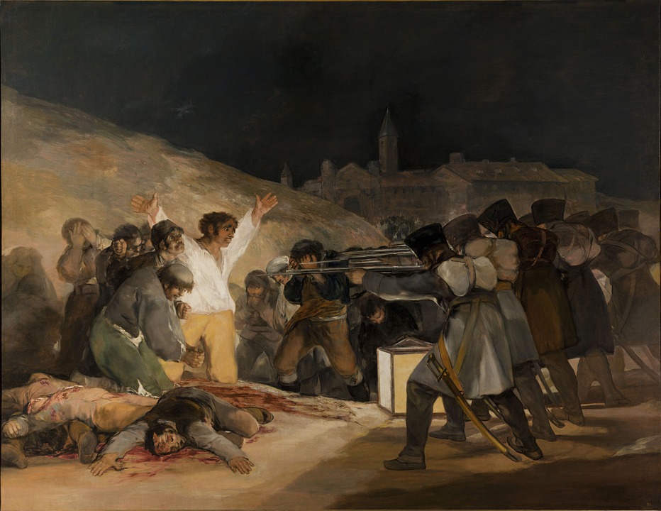 'El tres de mayo de 1808', Olio su tela di Francisco Goya, realizzato nel 1814 e conservato nel Museo del Prado di Madrid. 