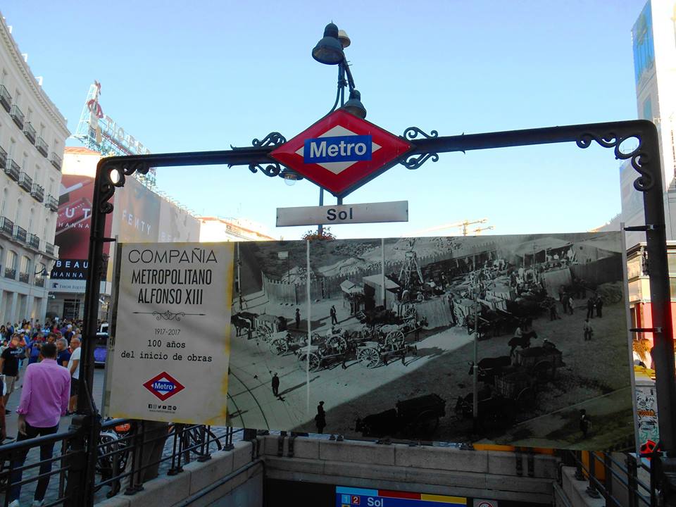 La Metropolitana di Madrid, stazione Sol. Fonte: Madrid me gusta y el mundo también.