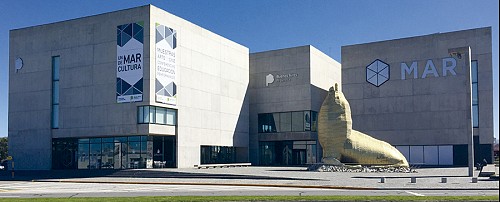 Museo - El Mar fue inaugurado el 27 de diciembre de 2013 por el Gobernador de la Provincia de Buenos Aires Daniel Scioli y el Presidente del Instituto Cultural de la Provincia de Buenos Aires Jorge Telerman.