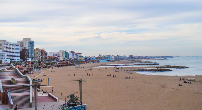 Playas de Mar Del Plata - Las playas del norte generalmente son visitadas por los habitantes locales, mientras que las del sur son las favoritas de los turistas.