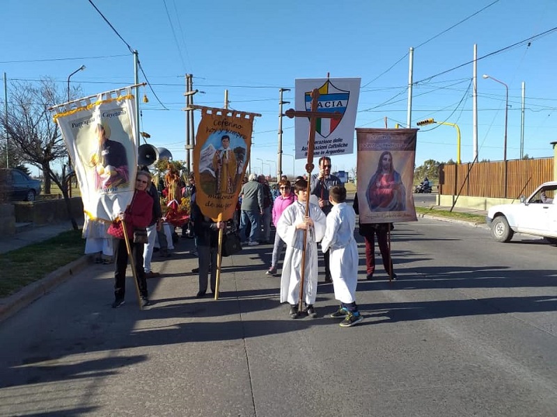 FACIA - La Federación participó de la Fiesta de San Roque, en Olavarría.