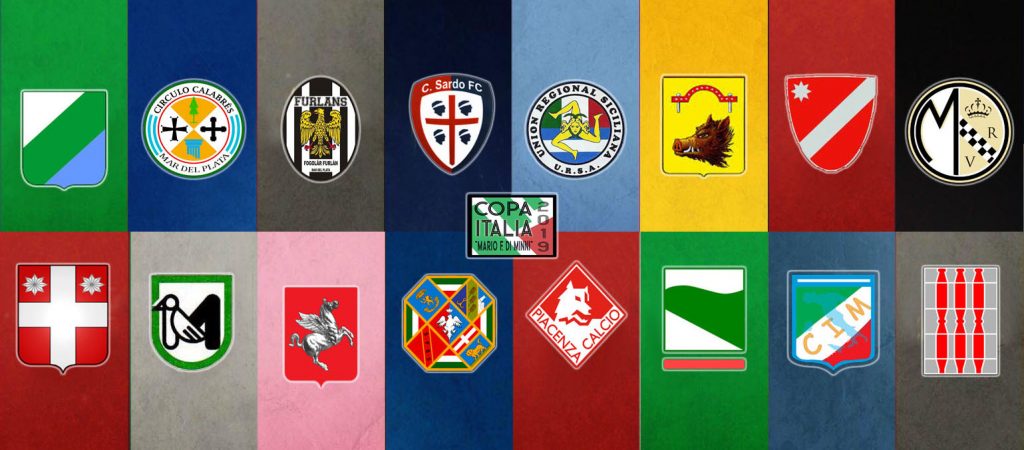 Copa Italia - Actualmente 16 equipos disputan el torneo. PhotoCredit: Copa Italia "Mario Federico Di Minni".