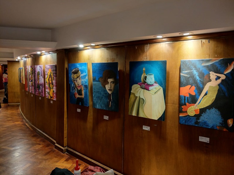 Usina de Arte - Muestra de pinturas.