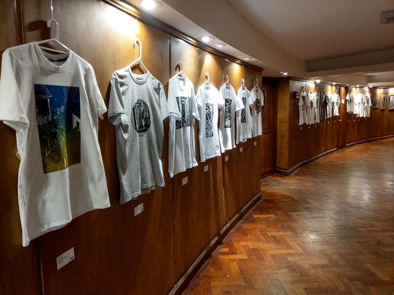 Usina del Arte - Trabajos en remeras.