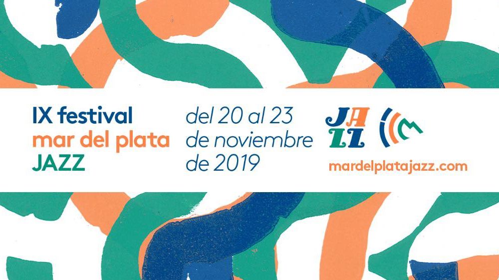 Festival Mar del Plata Jazz - Flyer invitación al evento.