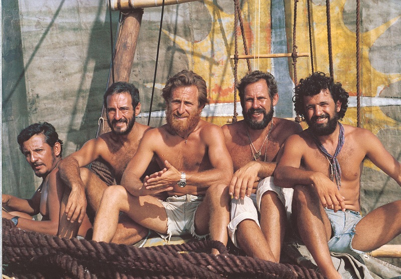Expedición Atlantis - Los cinco tripulantes de la expedición. PhotoCredit: La Capital MDP.