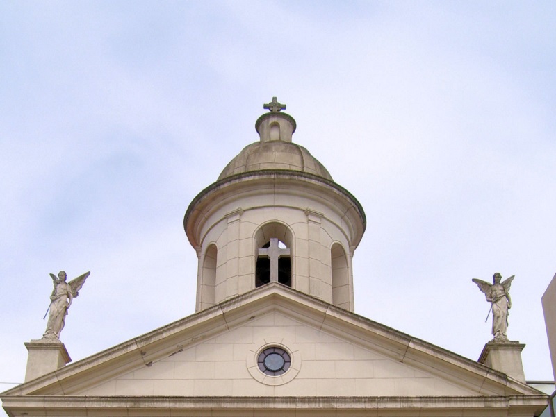 Santa Cecilia - La Capilla de Santa Cecilia es el primer templo construido en la ciudad de Mar del Plata.