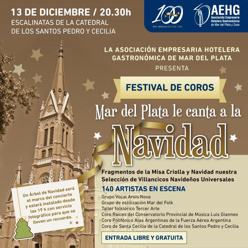 Festival de Coros - Programa del evento.