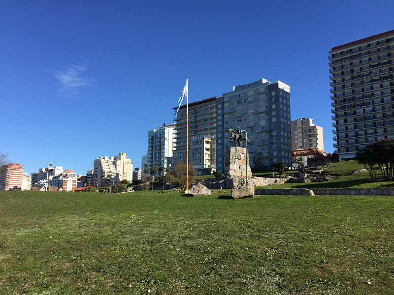 Rosario iluminado - Parque San Martín.